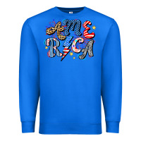 True Royal America Premium Sweatshirt - CowhideDigitalArt