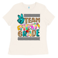 Bone team first grade Ladies Tee - NancyCooperArtShop