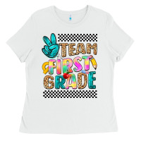 White team first grade Ladies Tee - NancyCooperArtShop