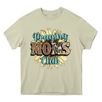 Mossy praying moms club Heavy Core Tee - NancyCooperArtShop