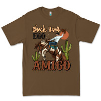 Cacao check your ego amigo rodeo cowboy Premium Tee - MaliasSmallBusiness
