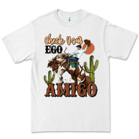 White check your ego amigo rodeo cowboy Premium Tee - MaliasSmallBusiness