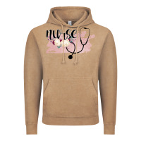 Vintage Coffee Nurse Floral Vintage Hoodie - Bettercallsaul