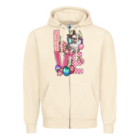 Sandshell Love Easter Zipper Hoodie - BundleAndBundleShop