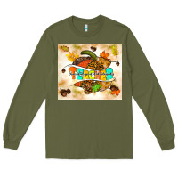 Army Green fall teacher pumpkin Long Sleeve Tee - TumblerDesignByShophia