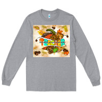 Heather Grey fall teacher pumpkin Long Sleeve Tee - TumblerDesignByShophia