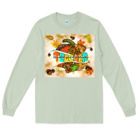Matcha fall teacher pumpkin Long Sleeve Tee - TumblerDesignByShophia