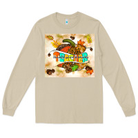 Mushroom fall teacher pumpkin Long Sleeve Tee - TumblerDesignByShophia