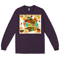Plum fall teacher pumpkin Long Sleeve Tee - TumblerDesignByShophia