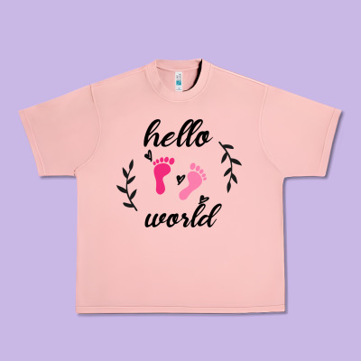 Hello World Urban Heavy Tee Designed By Bettercallsaul