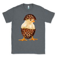 Charcoal Heather Chick with Leopard Eggshell Classic Tee - Bettercallsaul