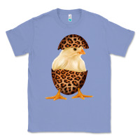 Colony Blue Chick with Leopard Eggshell Classic Tee - Bettercallsaul