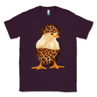 Plum Chick with Leopard Eggshell Classic Tee - Bettercallsaul