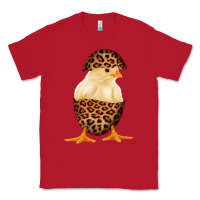 Red Chick with Leopard Eggshell Classic Tee - Bettercallsaul