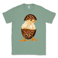 Sage Chick with Leopard Eggshell Classic Tee - Bettercallsaul