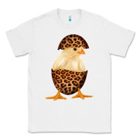 White Chick with Leopard Eggshell Classic Tee - Bettercallsaul