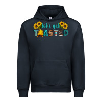 Navy let's get toasted Urban Hoodie - Artiststas
