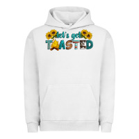 Pigment Lunar Rock let's get toasted Urban Hoodie - Artiststas