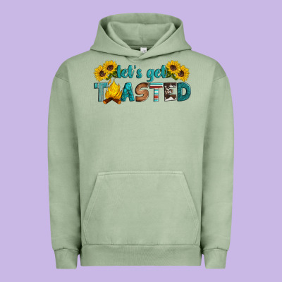 Let's Get Toasted Urban Hoodie Designed By Artiststas