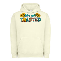 Pigment Pistachio let's get toasted Urban Hoodie - Artiststas