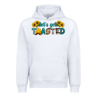 White let's get toasted Urban Hoodie - Artiststas