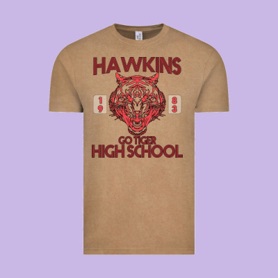 Go Tiger High School Vintage Tee Designed By Bettercallsaul