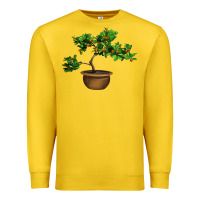 Lemon Guava Tree Bonsai Illustrations Premium Sweatshirt - LillyAllenDesigns