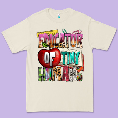 Educator Of Tiny Humans Premium Tee Designed By Nancycooperartshop