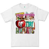 White educator of tiny humans Premium Tee - NancyCooperArtShop