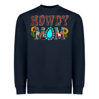 Navy Howdy mom mother's day Heavyweight Sweatshirt - HowdyJamesFarm