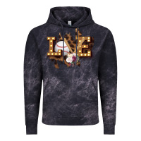 Cloud Black Love Softball Vintage Hoodie - Bettercallsaul