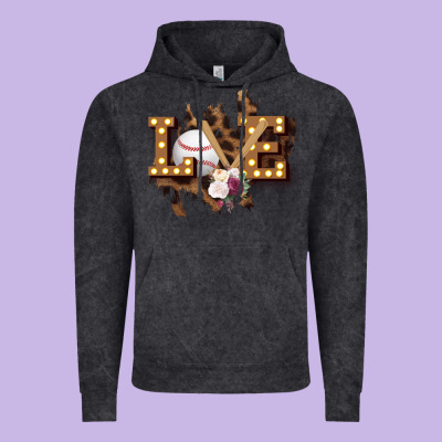 Love Softball Vintage Hoodie Designed By Bettercallsaul