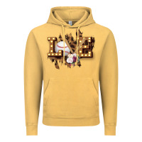 Vintage Mustard Love Softball Vintage Hoodie - Bettercallsaul