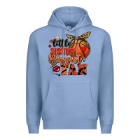 Colony Blue little sister biggest fan basketball Premium Hoodie - FaDigitalArtStudio