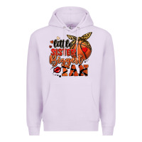 Lilac little sister biggest fan basketball Premium Hoodie - FaDigitalArtStudio