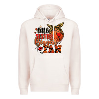 Pale Pink little sister biggest fan basketball Premium Hoodie - FaDigitalArtStudio
