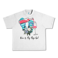 Lunar Rock Wine Flip Flops Girl Urban Heavy Tee - Bettercallsaul