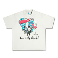 Pistachio Wine Flip Flops Girl Urban Heavy Tee - Bettercallsaul