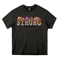 Asphalt she is strong proverbs 31 25 Heavy Core Tee - NancyCooperArtShop