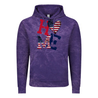 Cloud Purple American Flag Home Vintage Hoodie - Bettercallsaul