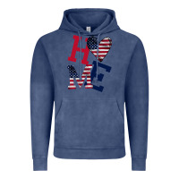Vintage Denim American Flag Home Vintage Hoodie - Bettercallsaul