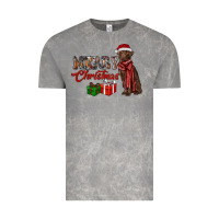 Cloud Rock merry christmas labrador retriever Vintage Tee - RanaPortraitStore