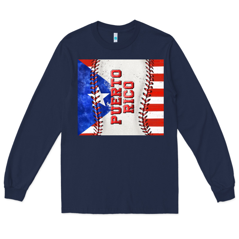 Baseball Puerto Rico Tumbler Tbs Long Sleeve Tee by TumblerDesignByShophia | Teevron