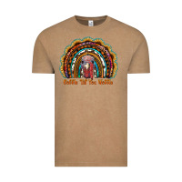 Vintage Coffee gobble till you wobble thanksgiving rainbow Vintage Tee - RanaPortraitStore