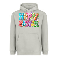 Moon Dust Happy Easter Heavyweight Hoodie - CowhideDigitalArt