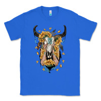 True Royal sunflower boho bull skull with hands Classic Tee - RanaPortraitStore