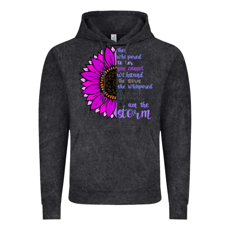 I Am The Storm Sunflower Vintage Hoodie by Bettercallsaul | Teevron