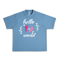 Pebble Blue Hello world Urban Heavy Tee - Bettercallsaul