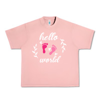Salmon Hello world Urban Heavy Tee - Bettercallsaul