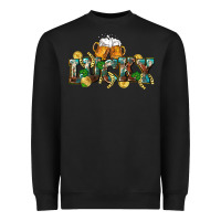 Black Lucky beers St. Patrick's Day Heavyweight Sweatshirt - CowGirlArtShop
